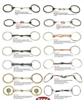 马口衔Ring snaffle bits