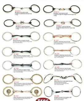 马口衔Ring snaffle bits